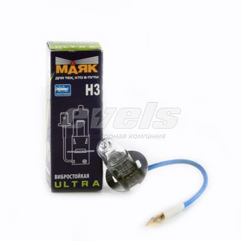 Лампа "Маяк" 24V H3 70W (Pk22s) ULTRA