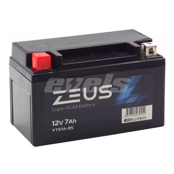 ZEUS SUPER AGM 7а/ч  (YTX7A-BS) зал.