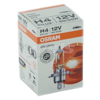 Лампа "OSRAM" 12v H4 60/55W (P43t) STANDARD_