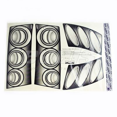 Наклейка на фары ВАЗ 2110  к-т 4шт /776-008 — основное фото